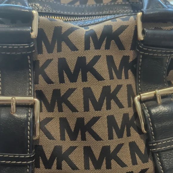 Michael Kors Dark Brown And TanSatchel - Picture 2 of 5